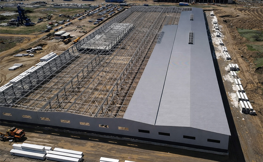 Осуществлена поставка строительных панелей для кондитерской фабрики