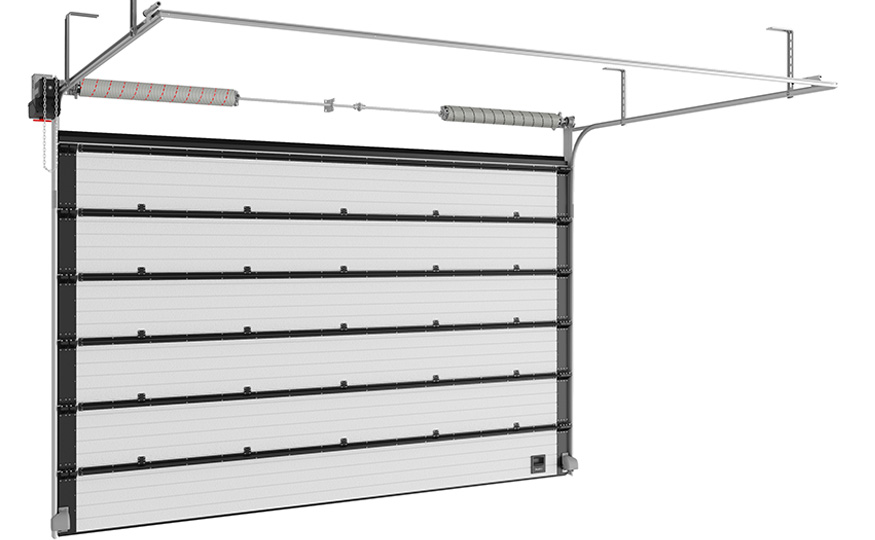 DoorHan представляет комплектацию в черном цвете для промышленных ворот ISD01 и ISD02
