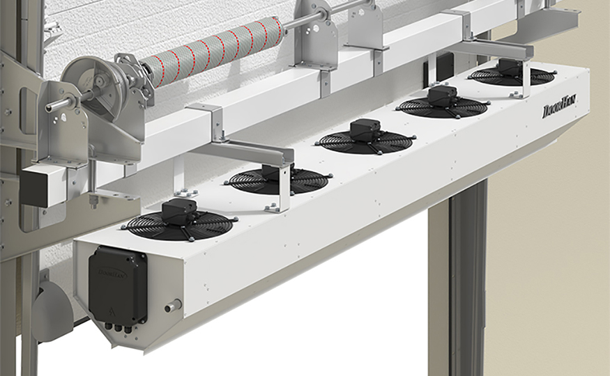 Новый продукт! Промышленная воздушная завеса ДОРГАРД-430W01HS для промышленных секционных ворот 