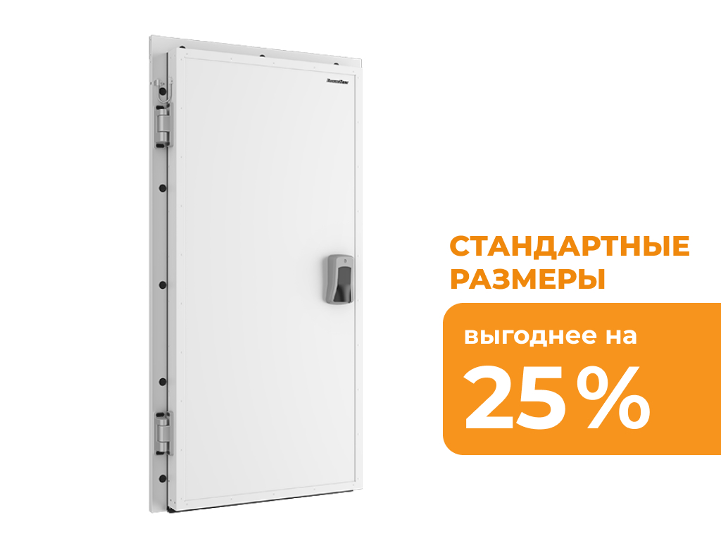 Дверь распашная одностворчатая PromStandart