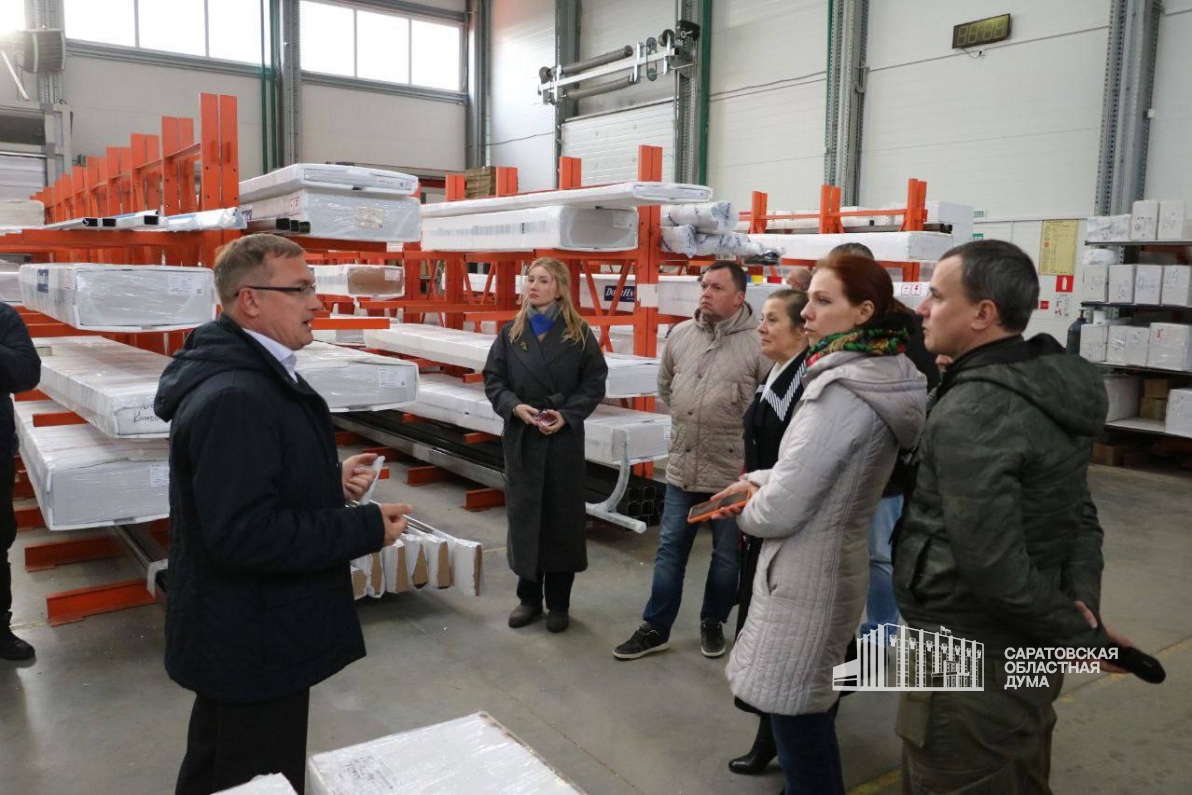 Саратовская делегация побывала на одной из производственных площадок индустриального парка Самары Саратовская делегация побывала на одной из производственных площадок индустриального парка Самары