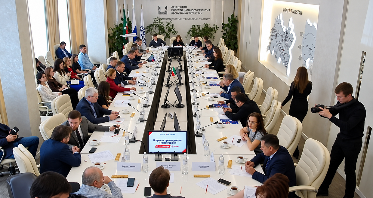 DoorHan представил возможности мультитехнологического парка в Татарстане на встрече с инвесторами DoorHan представил возможности мультитехнологического парка в Татарстане на встрече с инвесторами