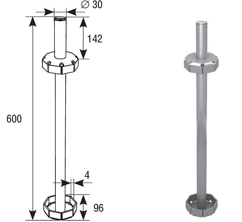 КАПСУЛА РЕГУЛИРУЕМАЯ KPU10230