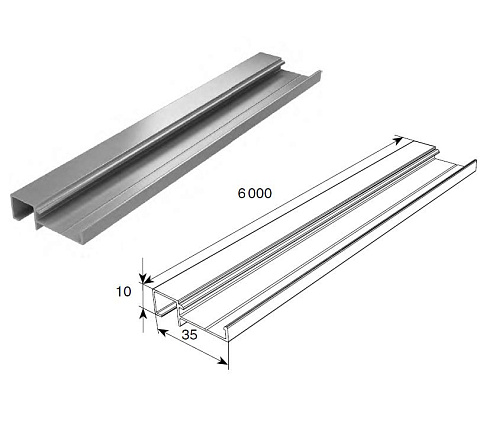 ПРОФИЛЬ АЛЮМИНИЕВЫЙ DHOP-08