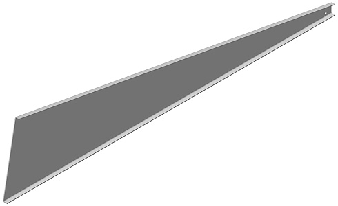 Шторка веерная правая L=1907мм