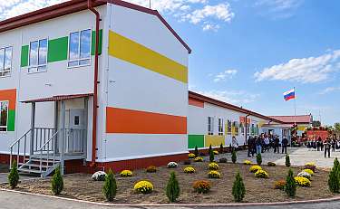 В Республике Дагестан открылись две новые школы, построенные с применением технологий DoorHan