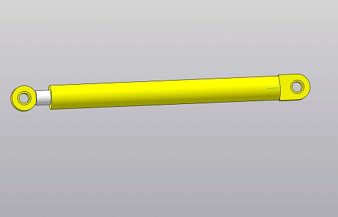 Гидравлический шланг L=7 900 мм, 3/8