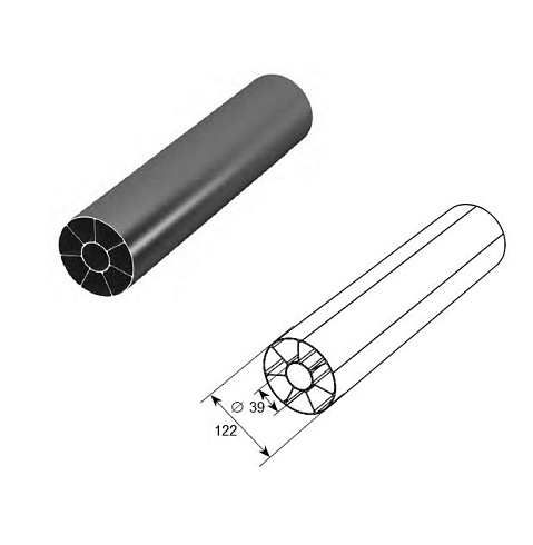 ВСТАВКА ПОД ПРУЖИНУ 152 мм L=3000