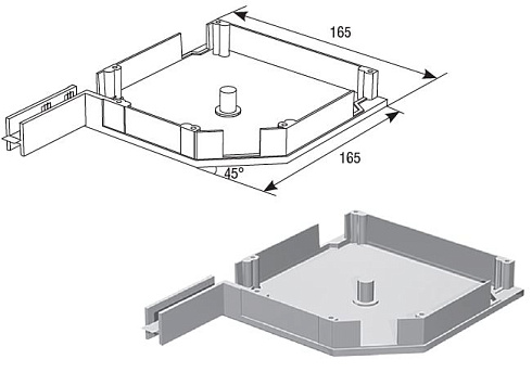 Крышка боковая RK165