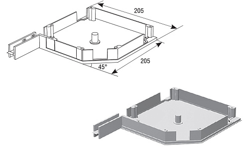 Крышка боковая RK205