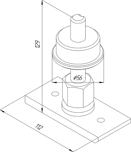 Опора в сборе