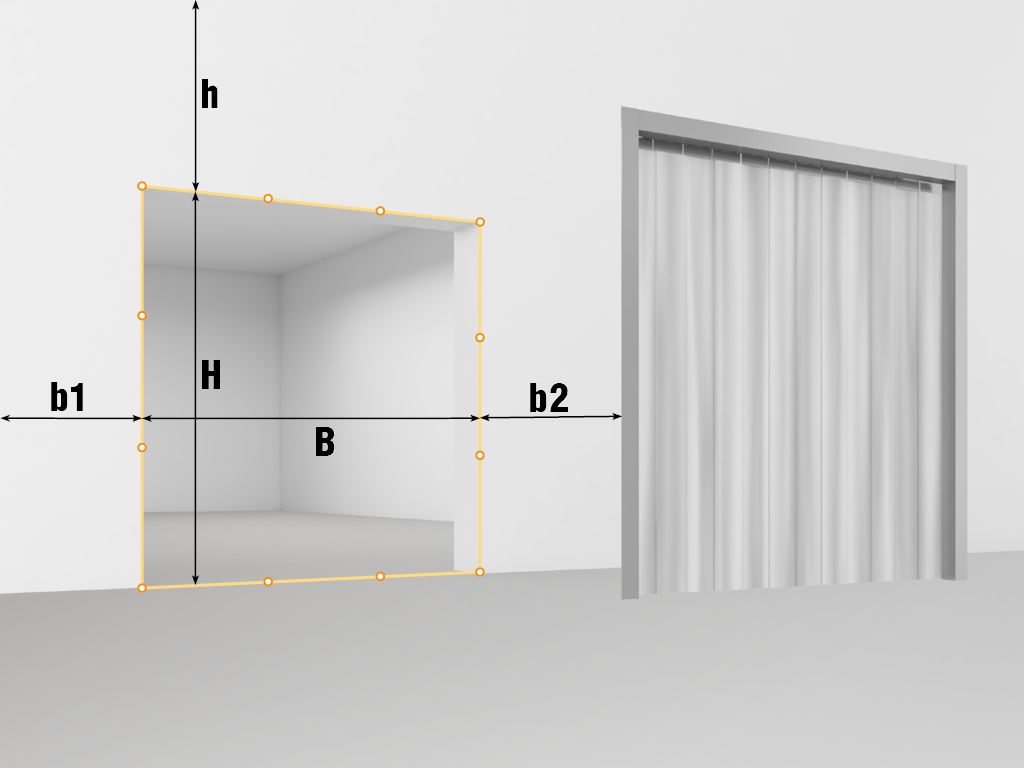 Пленочные полосовые завесы серии FC